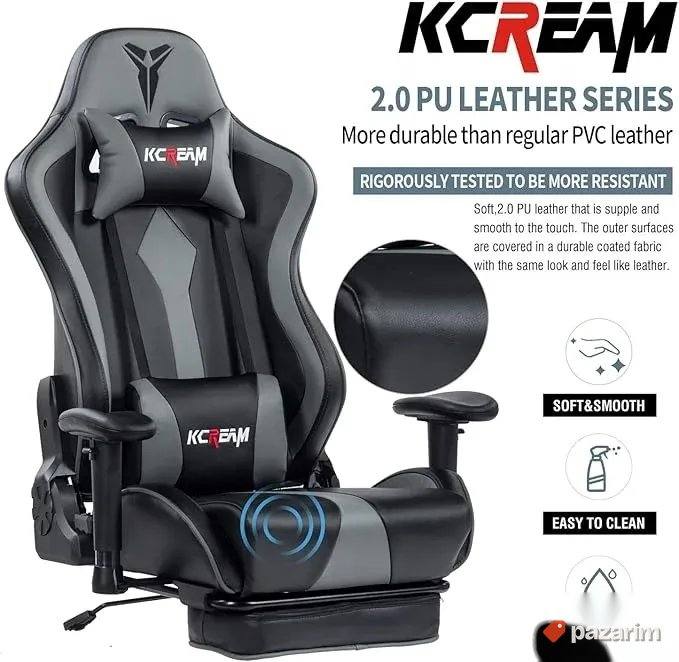 Kcream gejmerska stolica novo kancelarijska ergonomska 5