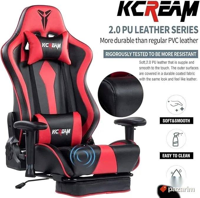 Kcream gejmerska stolica crvena 4