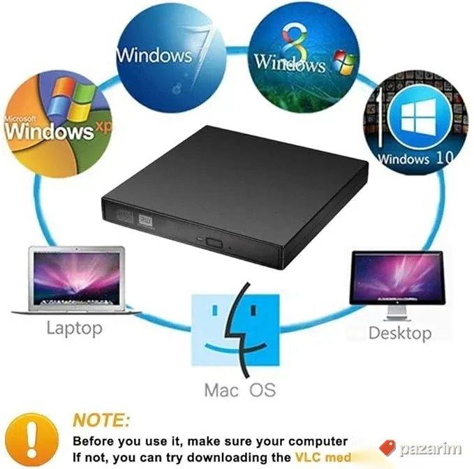 eksterni cd citac usb 2.0 novo 2
