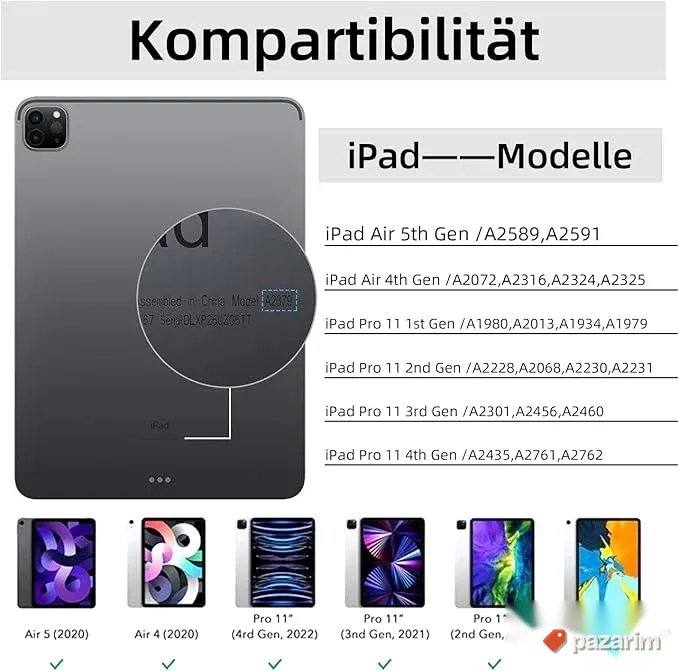 nimin magicna futrla magnetna sa tastaturom rgb za ipad 2