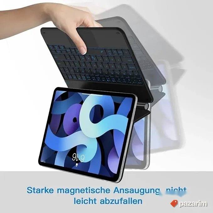 nimin magicna futrla magnetna sa tastaturom rgb za ipad 4