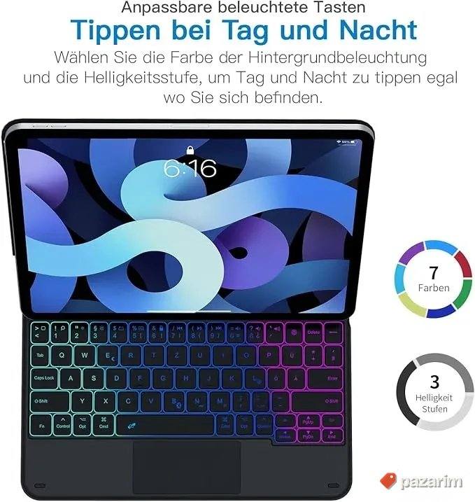 nimin magicna futrla magnetna sa tastaturom rgb za ipad 6