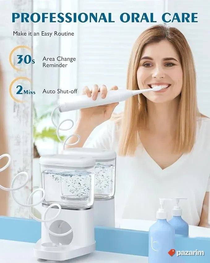 elektricni floser i cetkica dva u jedan agptek 500ml 4