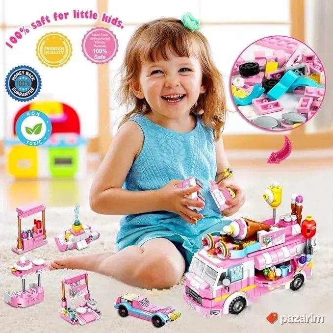 set za igranje 25 u 1 kockice za sklapanje 553pcs 2