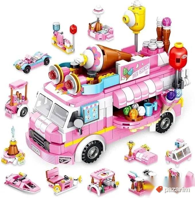 set za igranje 25 u 1 kockice za sklapanje 553pcs 4