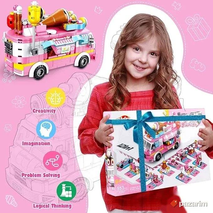 set za igranje 25 u 1 kockice za sklapanje 553pcs 6