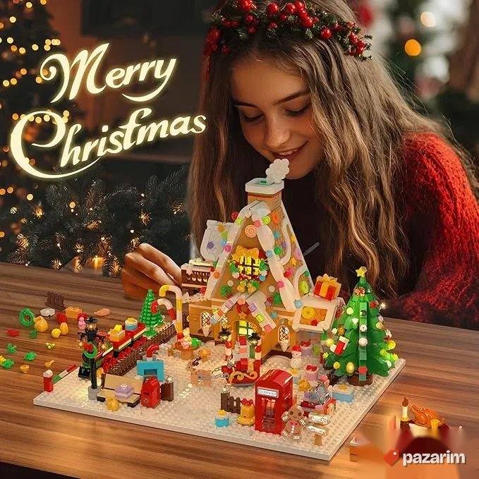 novogodisnji set za sklapanje lego 1763pcs 3
