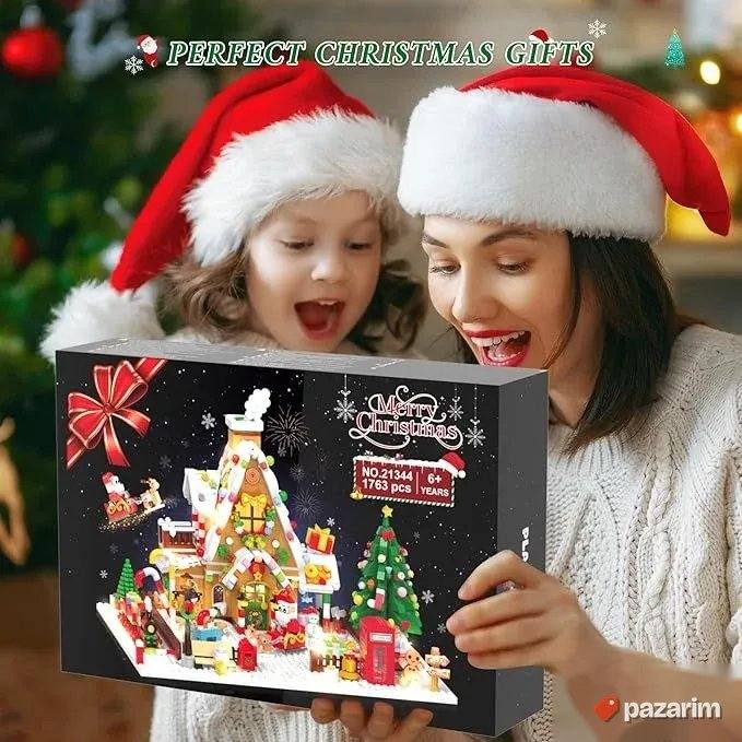 novogodisnji set za sklapanje lego 1763pcs 5