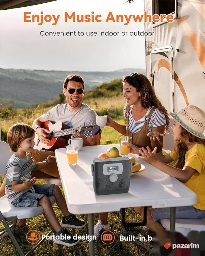 monodeal bt radio cd player usb alarm vodootporan 2