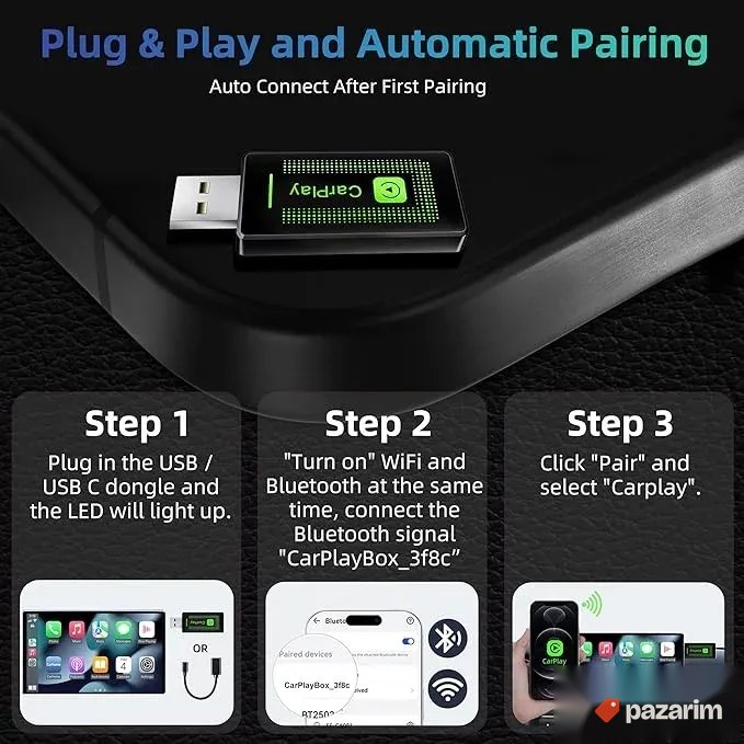 apple carplay novo sa usb c adapterom 6