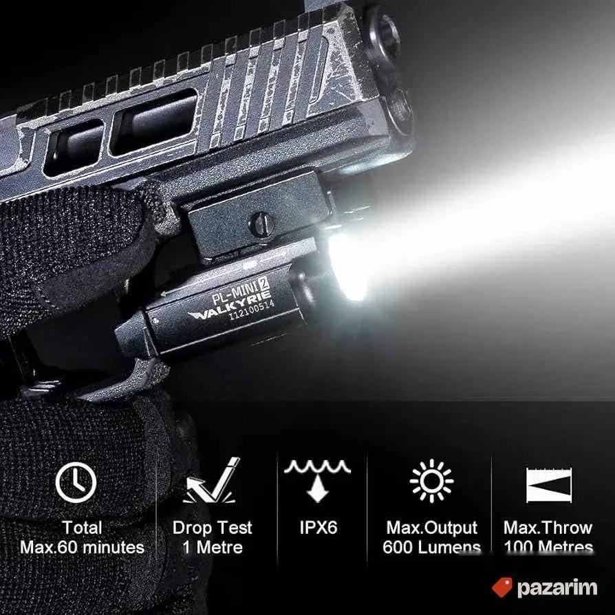 OLIGHT PL-Mini 2 Valkyrie svetlo za puske pistolje airsoft 3