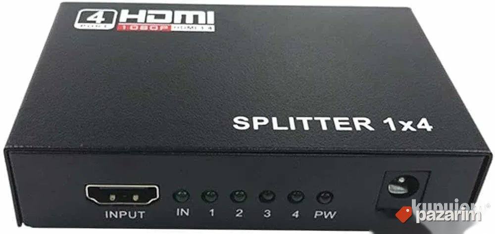 hdmi splitter 1 na 4 novo 4k 1