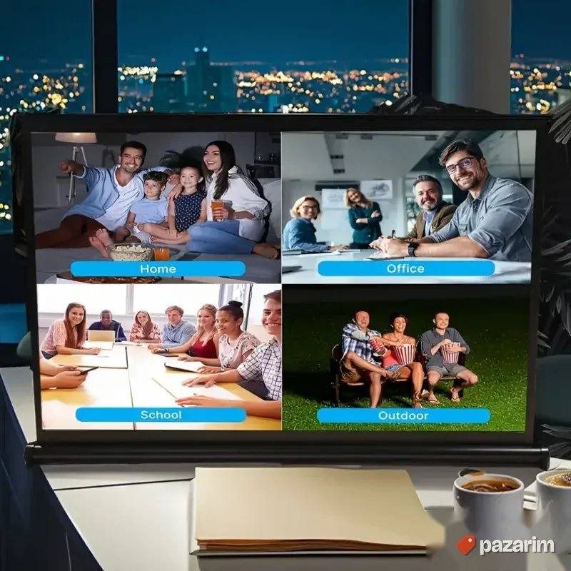 prenosivo rasklopivo platno za projektor 40” 16:9 4