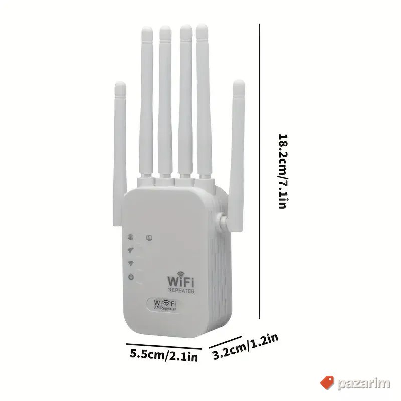 wi fi ruter 1200mbps repetir 5g 6 antena 2