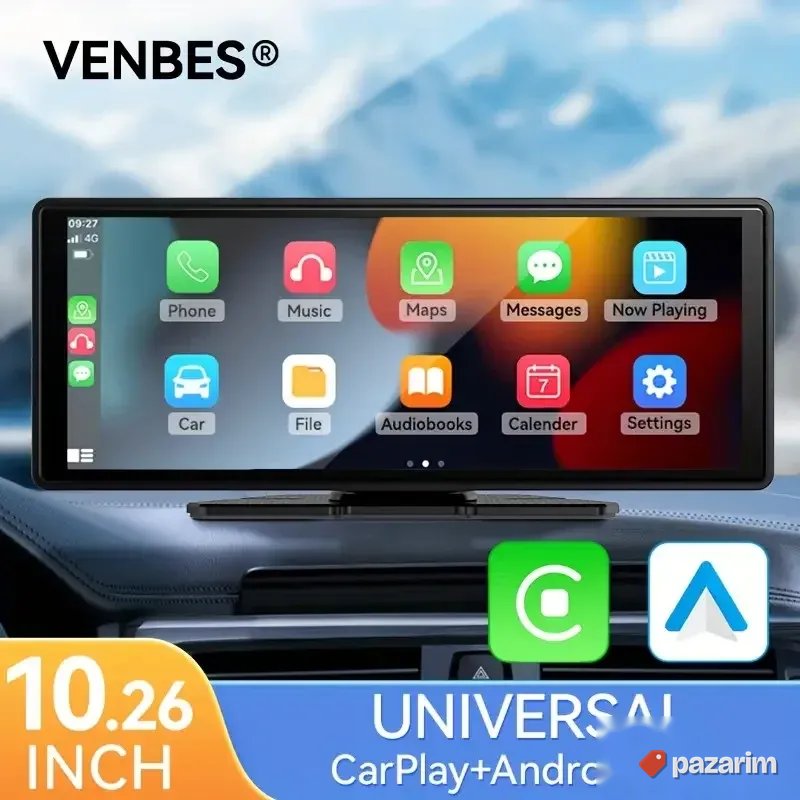 univerzalna multimedija 10” carplay sa zadnjom kamerom 1