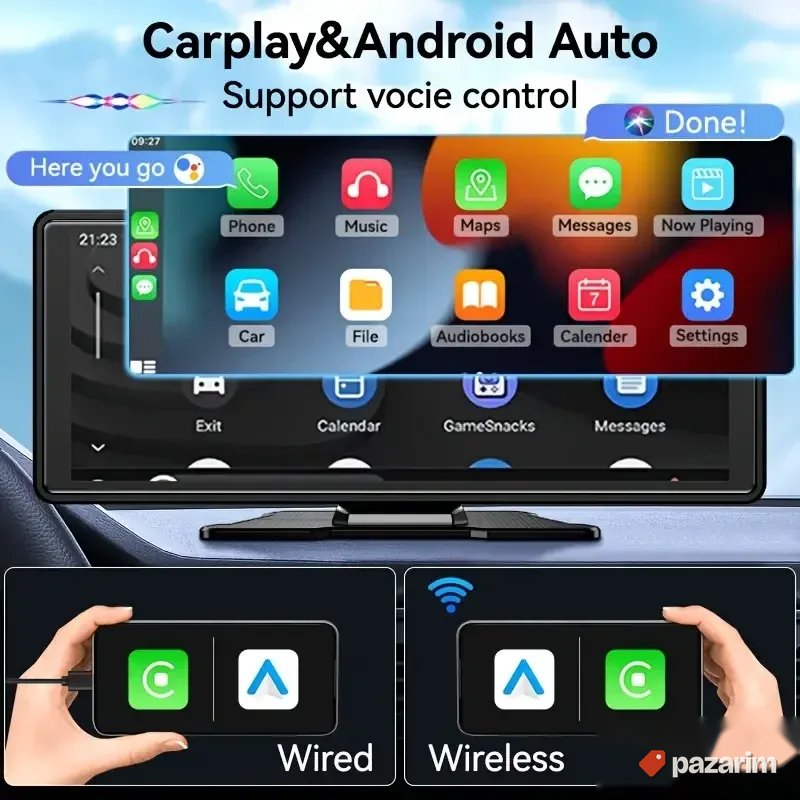 univerzalna multimedija 10” carplay sa zadnjom kamerom 4