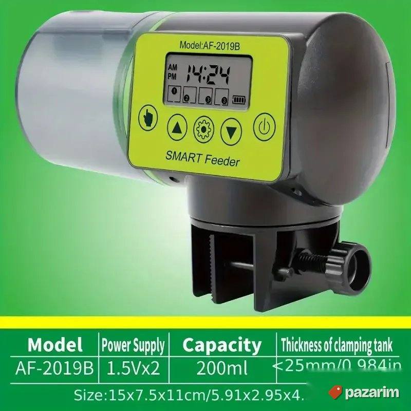 automatska hranilica za ribice novo 200ml 6