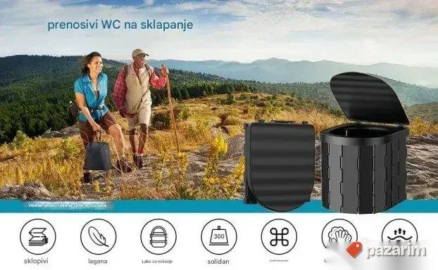 sklapajuca wc solja kamperski toalet crni 4