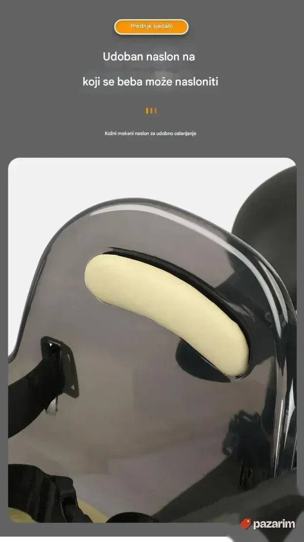 decje sediste za bicikl f28 novo u kutiji Extra jako kvalite 7