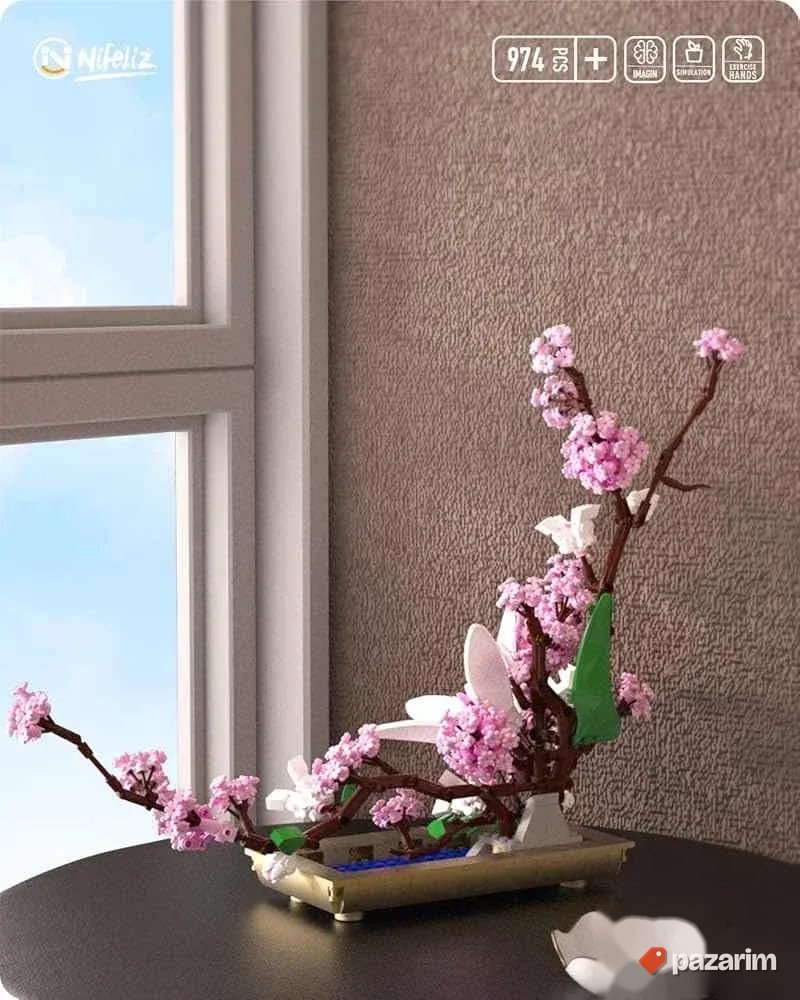 Lego bonsai lily hogokids 974 dela cvece 5