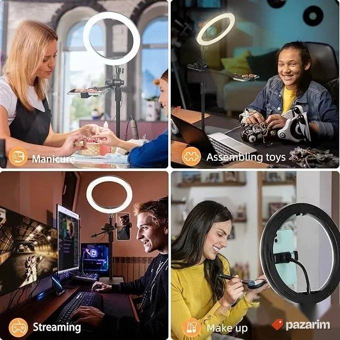triopod ring light sa drzacem za telefon 4