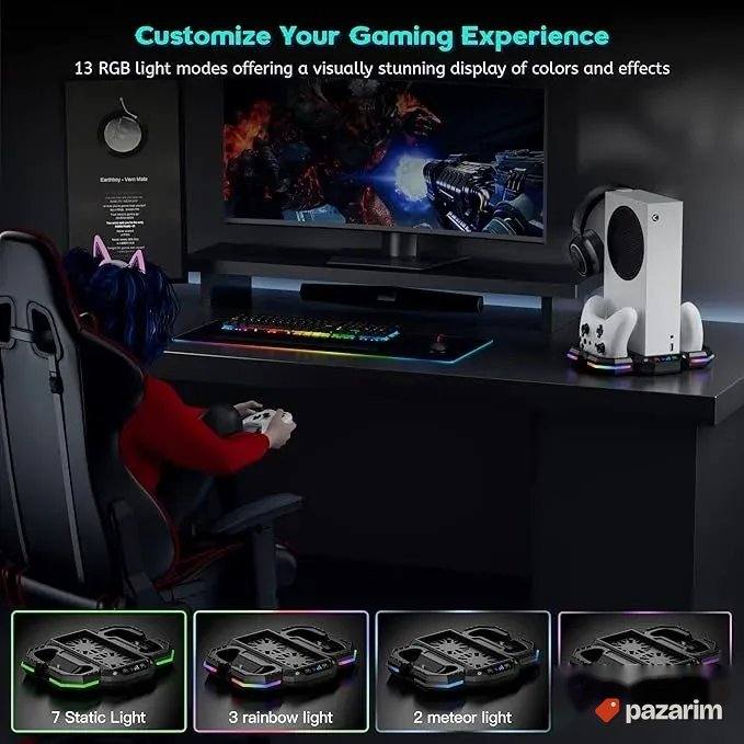 stanica za hladjenje za xbox s sa 2 baterije bezicni punjac 4