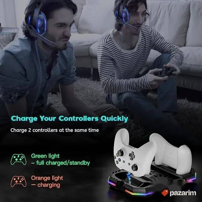 stanica za hladjenje za xbox s sa 2 baterije bezicni punjac 5