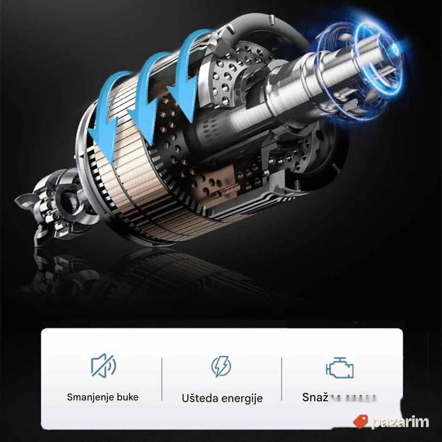 zidni ventilator sa daljinskim novo 7