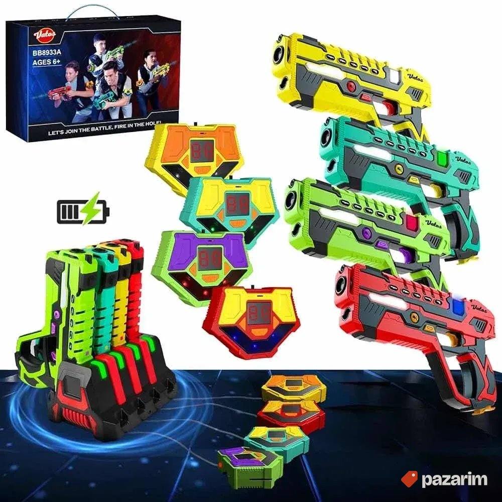 vatos laser tag pistolji sa stanicom za punjenje 40m novo 1