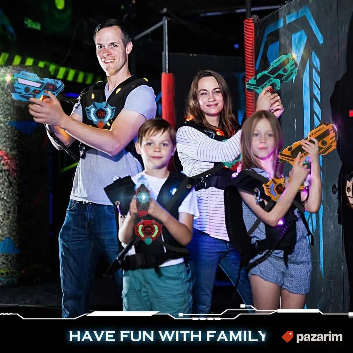 Vatos laser tag novo prsluci povezani sa pistoljima 6