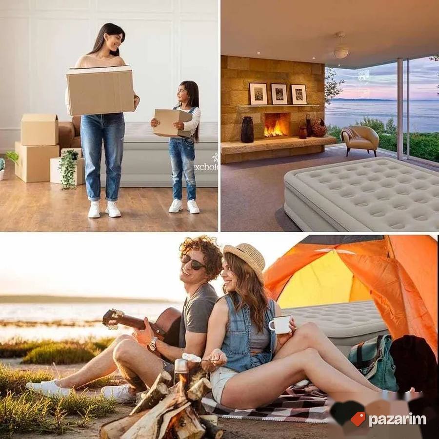 Luxchoice samonaduvavajuci queen size vazdusni dusek 5