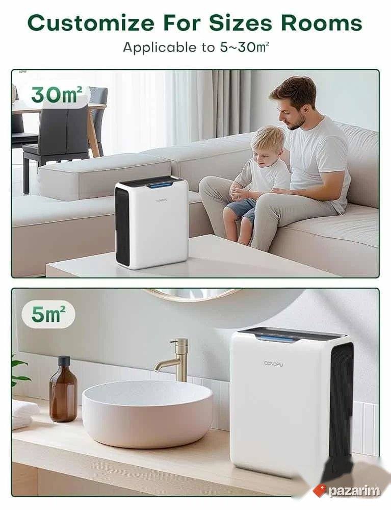 conoppu odvlazivac vazduha 3l kapaxitet 800ml na dan novo 3