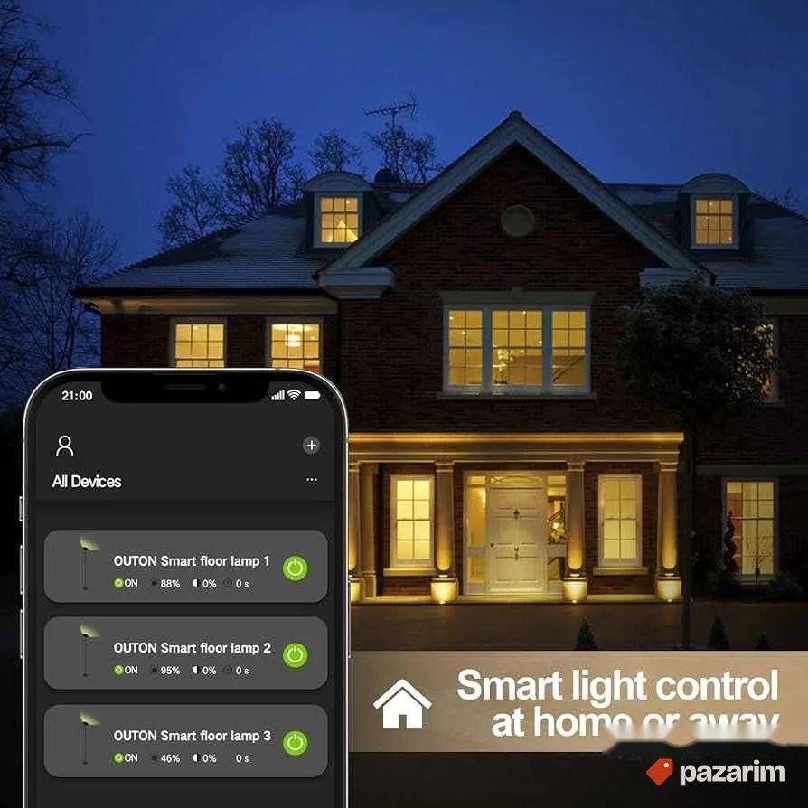 smart podna lampa wi fi aleksa google 30w 6