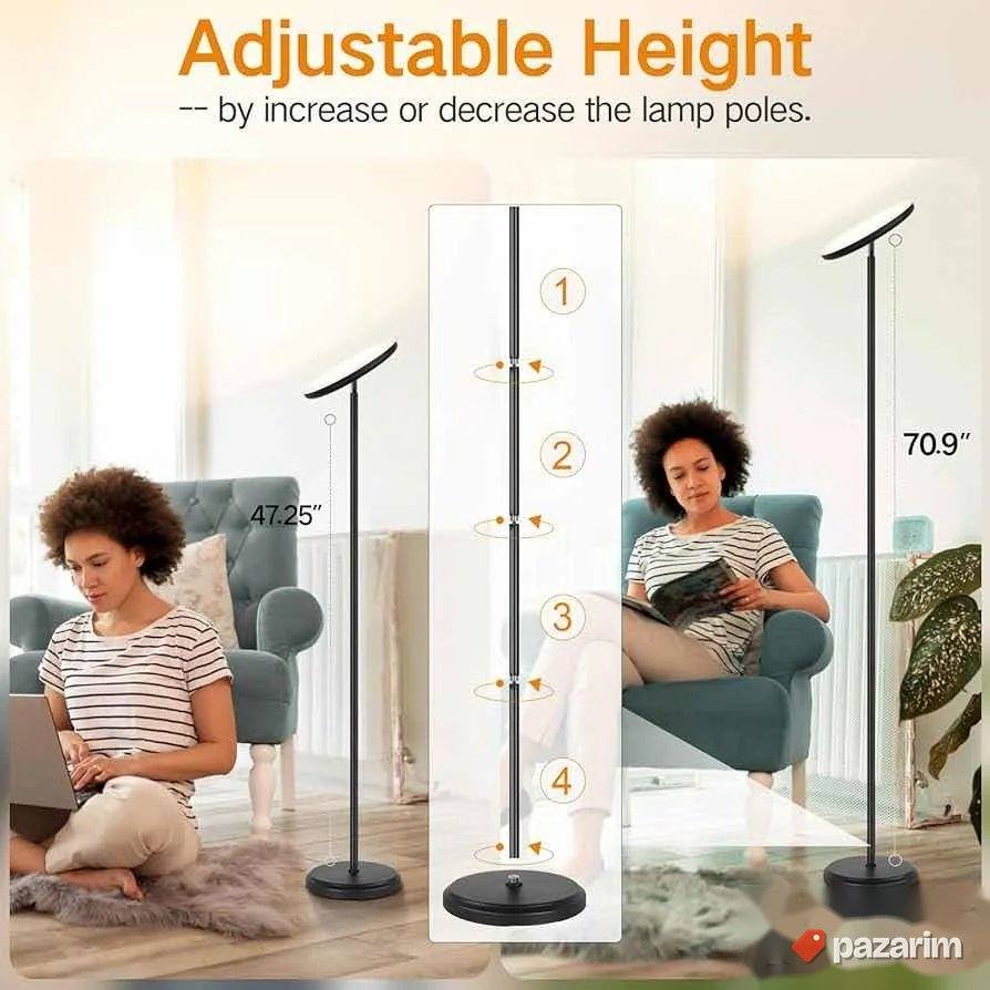 smart podna lampa wi fi aleksa google 30w 8