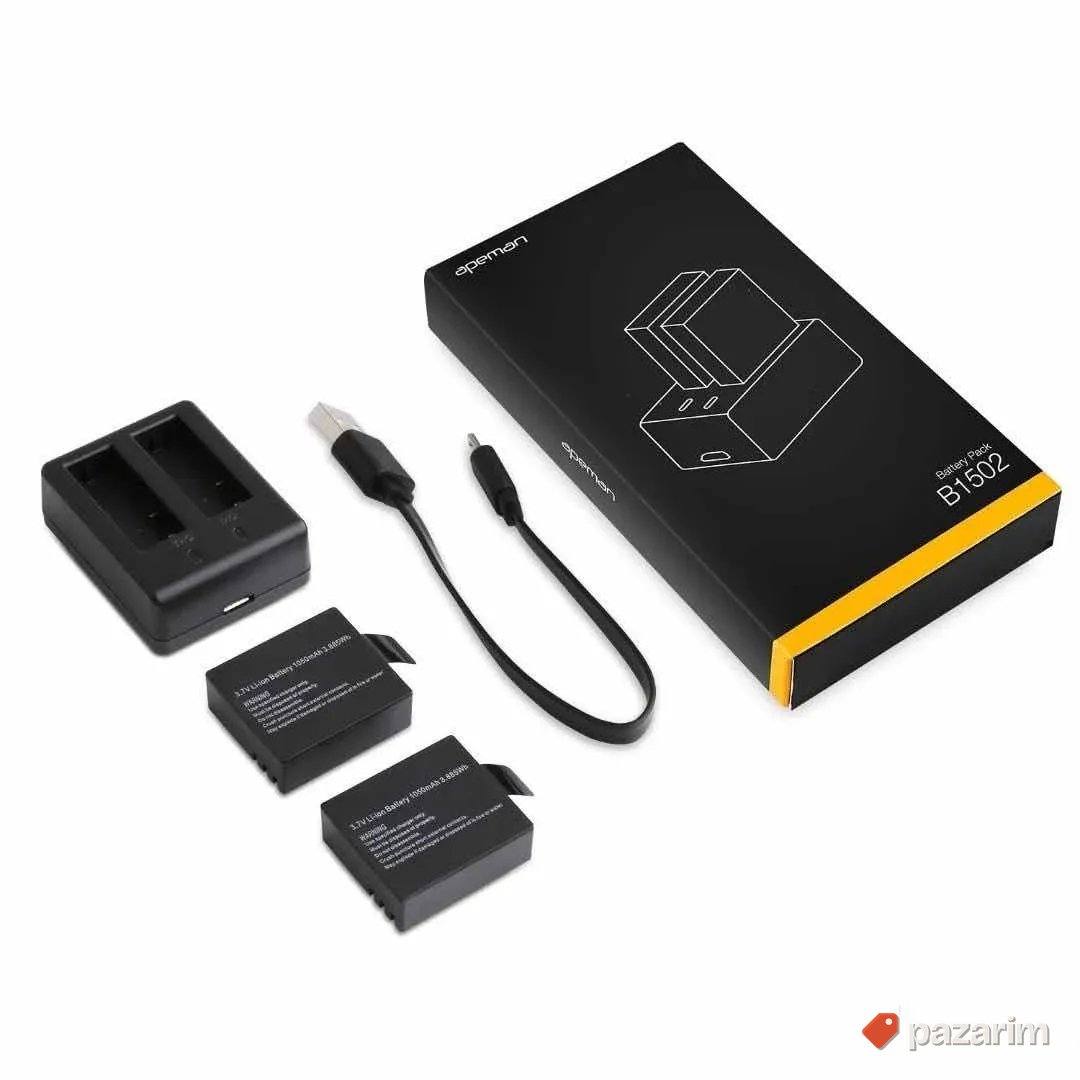apeman B1502 2 baterija i punjac 1050mAh 1
