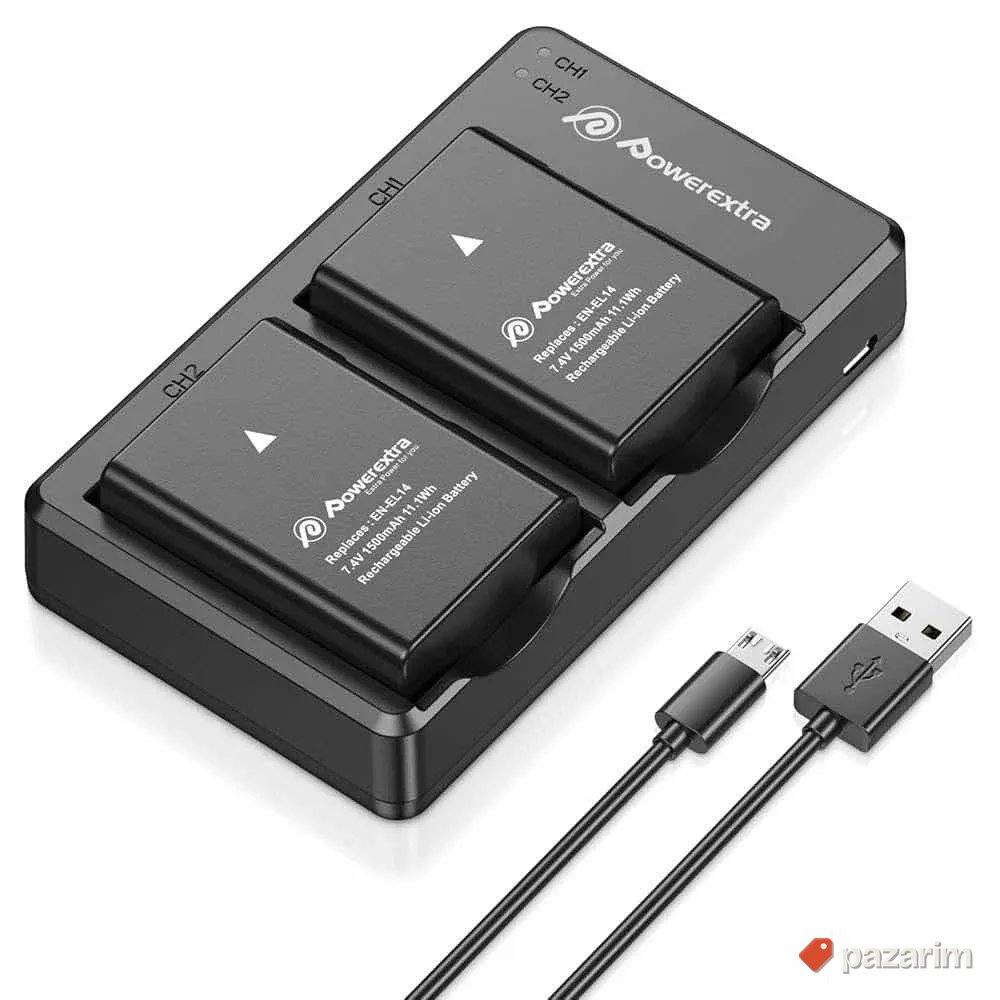2 baterije i punjac za panasonic ds-blc12 1