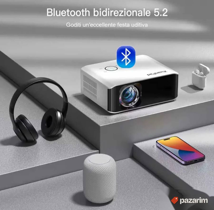 XuanPad v31 BT Wi Fi projektor full HD 26000L 2
