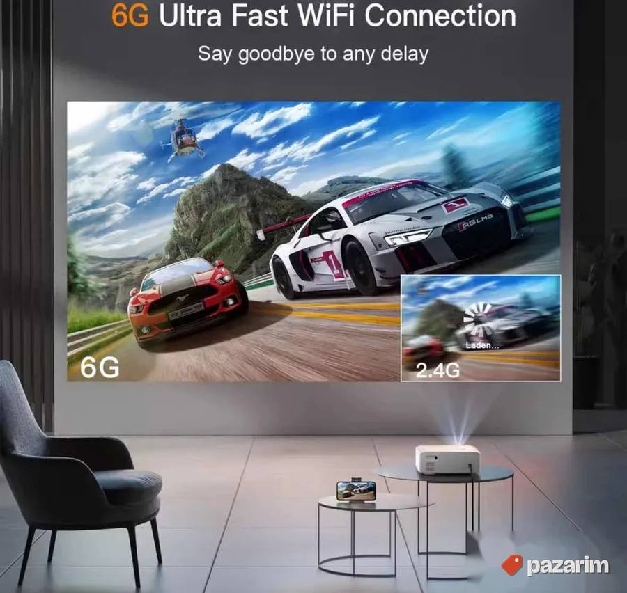 XuanPad v31 BT Wi Fi projektor full HD 26000L 3