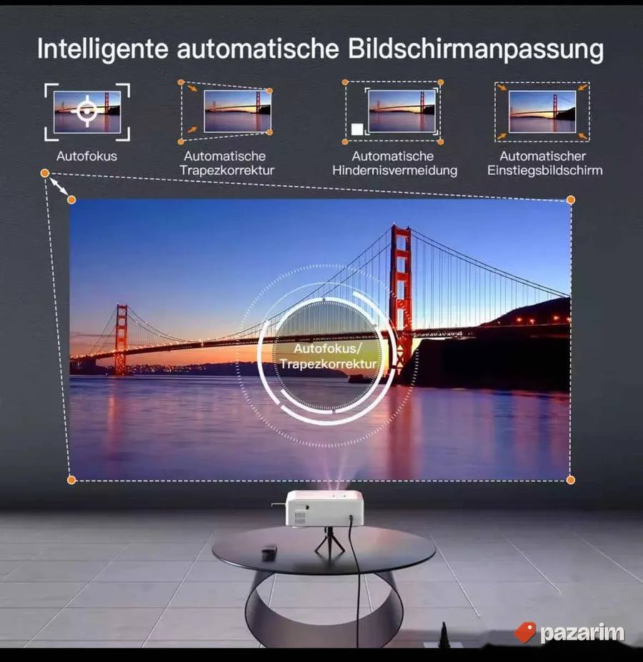 XuanPad v31 BT Wi Fi projektor full HD 26000L 6