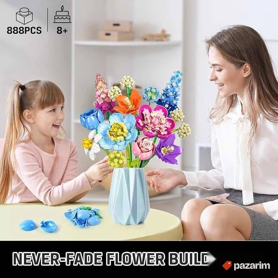 Lego Set buket cveca kockice novo 888pcs 2