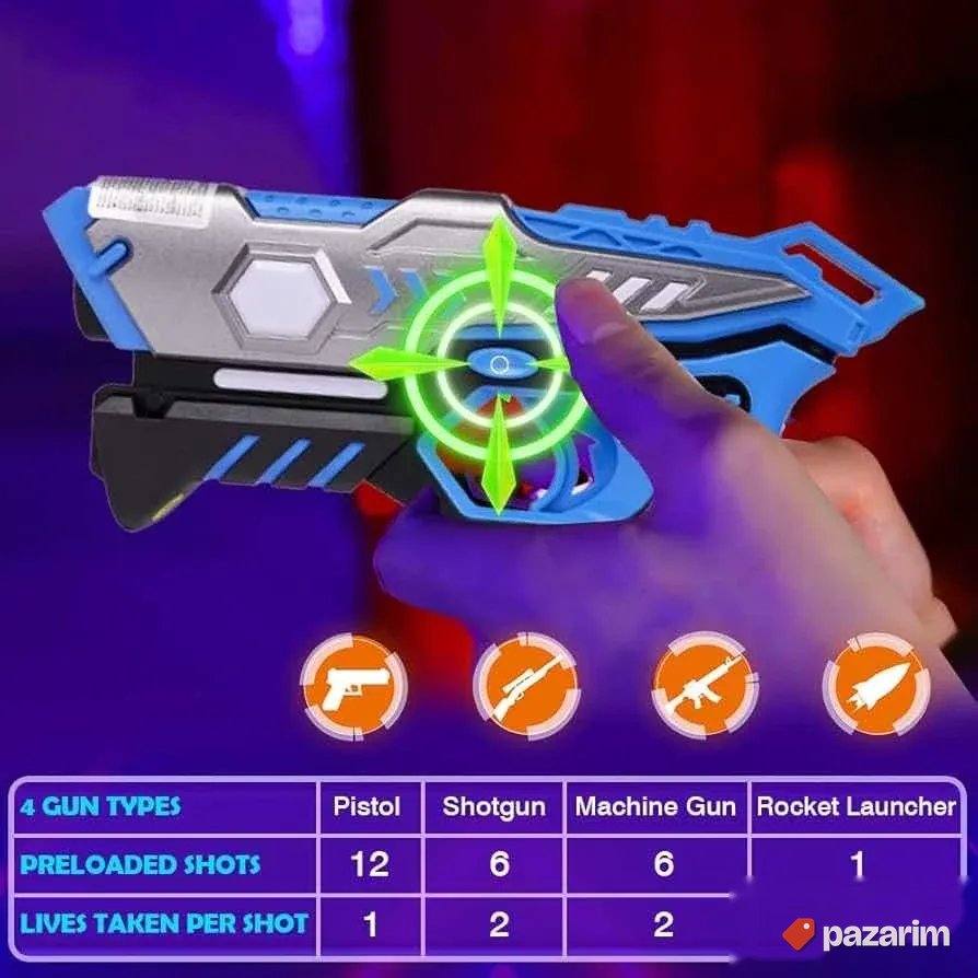 vatos set dva pistolja laser tag novo 5