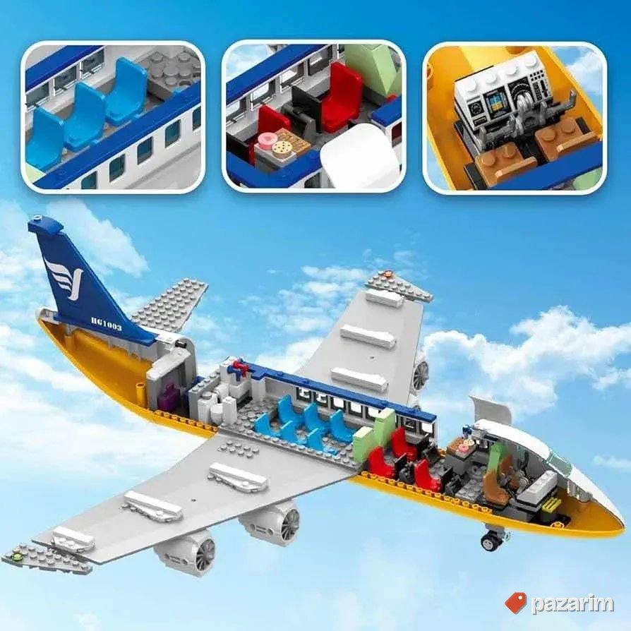 set avion kockice 901pcs novo 3