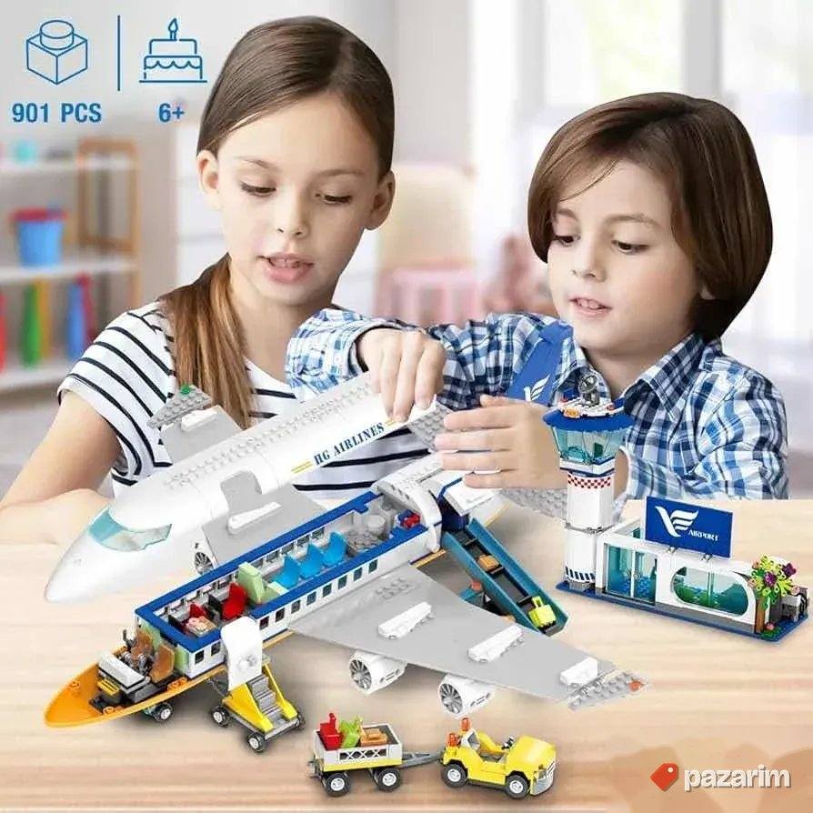 set avion kockice 901pcs novo 6