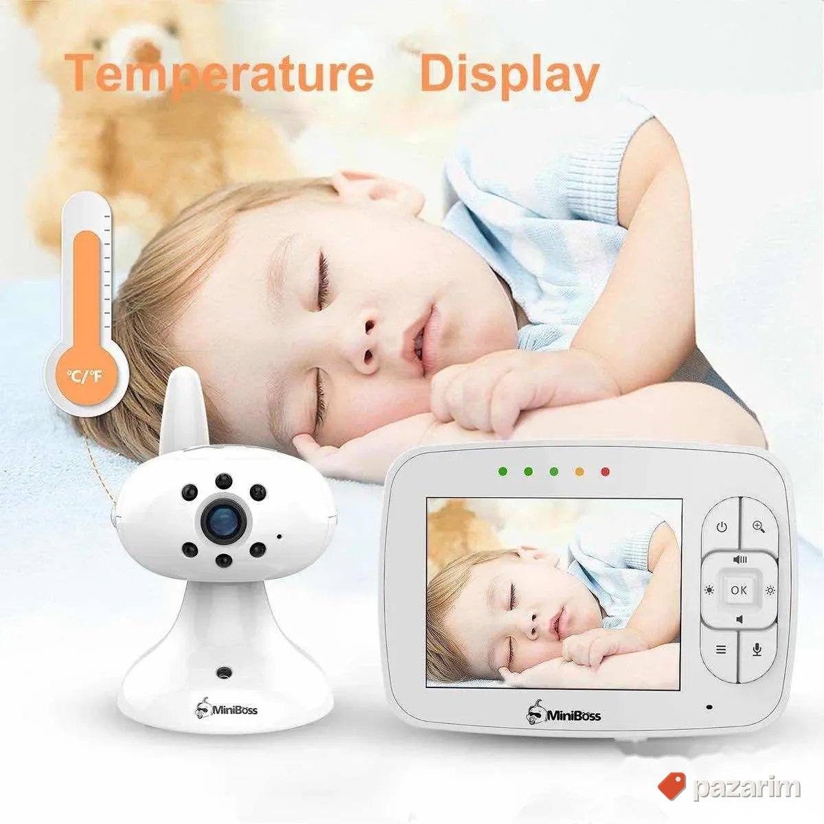 besicni baby monitor video nadzor mini bos 3.5" 1