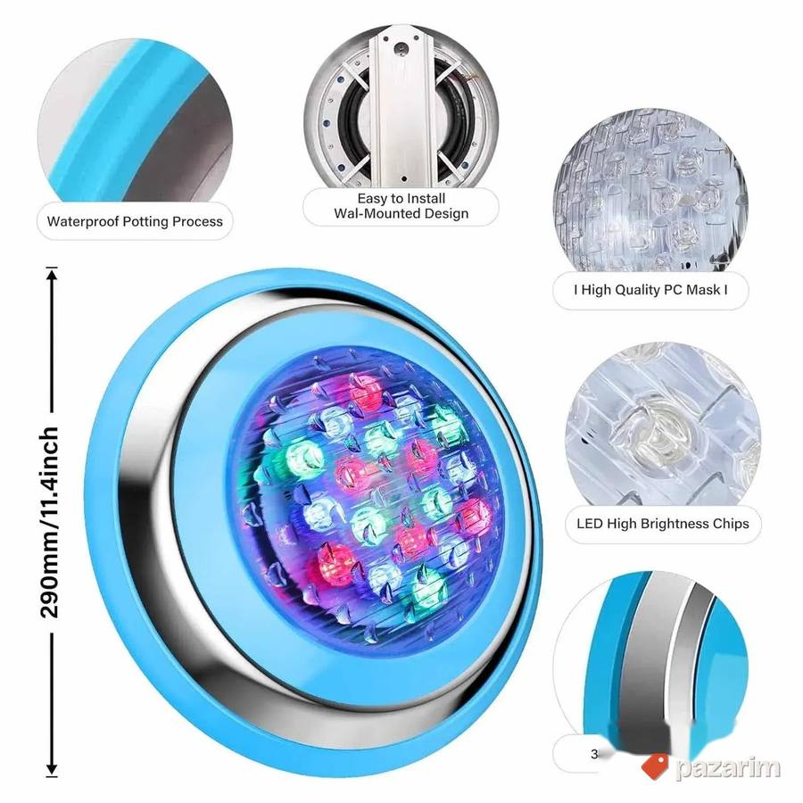led lampa za bazene bt novo 3
