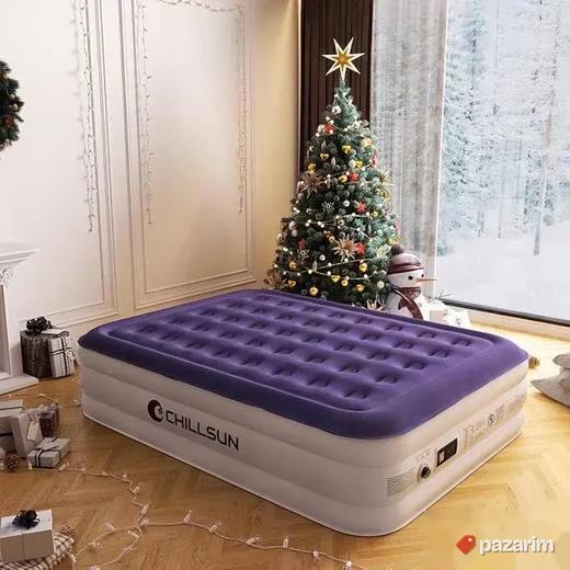 Chillsun samonaduvabajuci dusek novo queen size 203x152x41