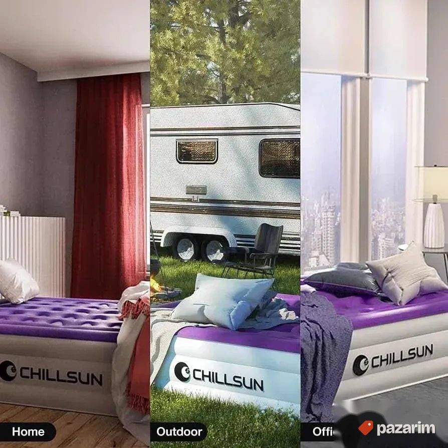 Chillsun samonaduvabajuci dusek novo queen size 203x152x41 7