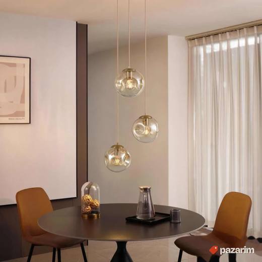 Luster visiloca zute kugle novo