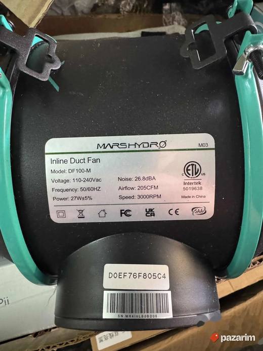 marshydro ventilator za protok vazduha