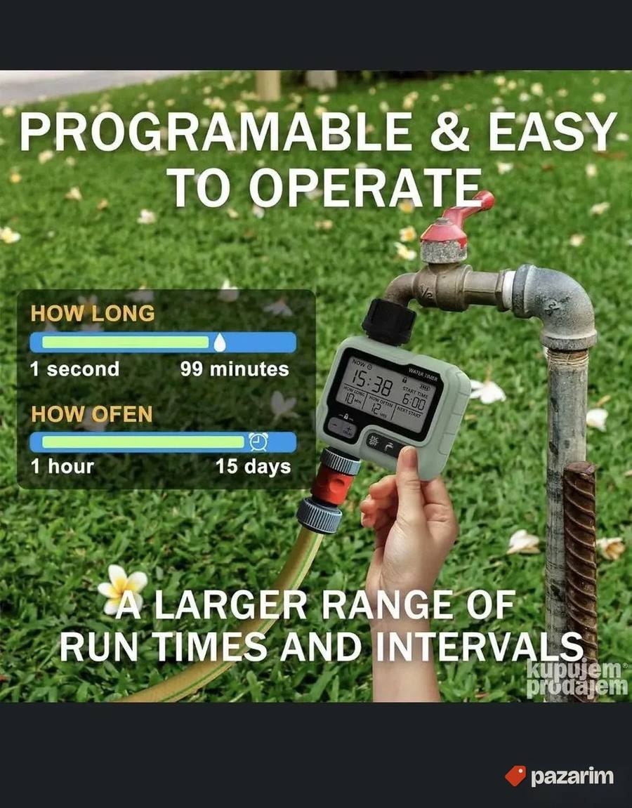 digitalni tajmer za navodnjavanje zalivanje novo 6